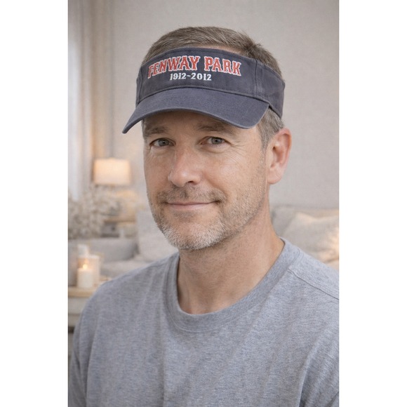 '47 Brand Other - 47 Brand Fenway Park 1912-2012 Centennial Visor Hat Gray MLB Boston Red Sox